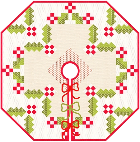 Holly Tree Skirt Kit