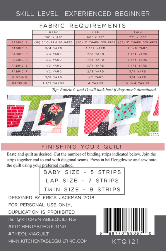 The Olivia Quilt