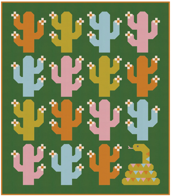 Oh My Cacti Quilt