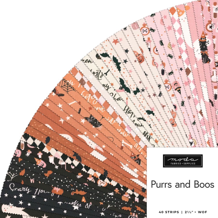 Purrs and Boos 2.5" Jelly Roll