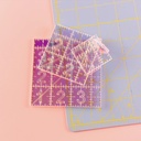Iridescent Mini Square Ruler Set