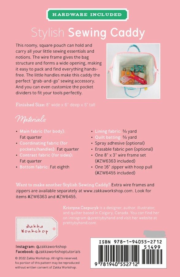 Stylish Sewing Caddy Kit