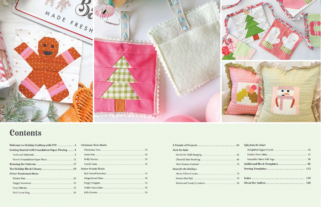 Wonderful World of Paper-Pieced Quilt Blocks for Christmas