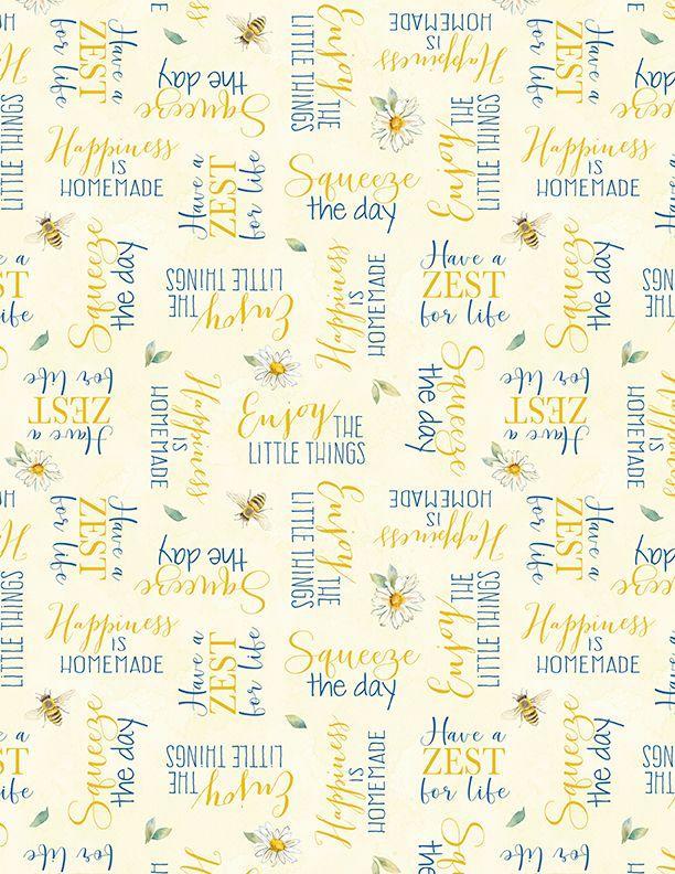 Zest For Life Word Toss Yellow
