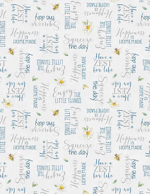 Zest For Life Word Toss Gray