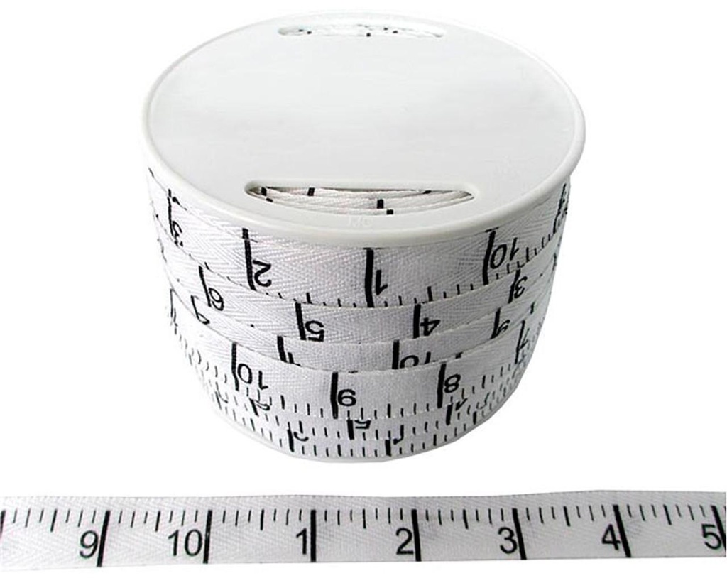 Measuring Tape Twill White