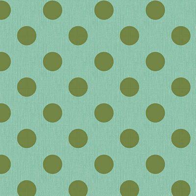 Tilda Chambray Dots Teal*