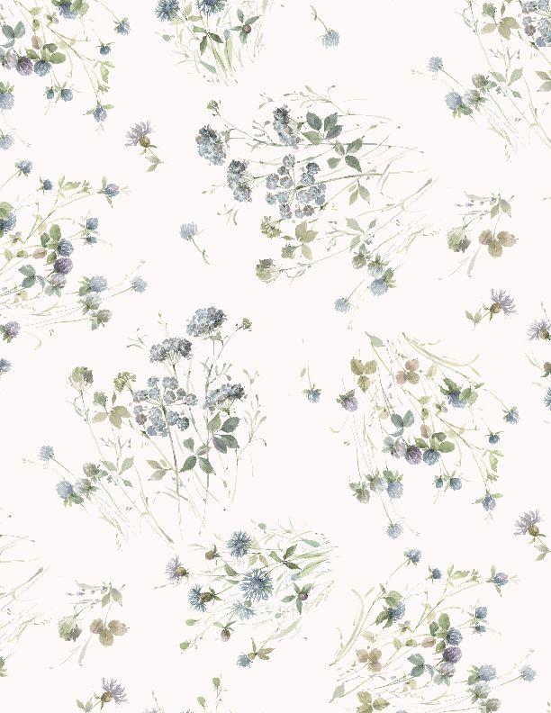 Au Naturel Large Floral Ivory