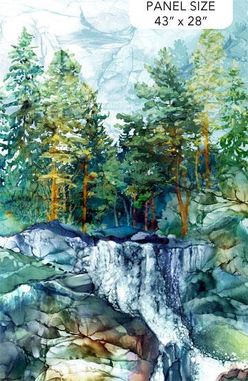 Cedarcrest Falls Panel 28x43