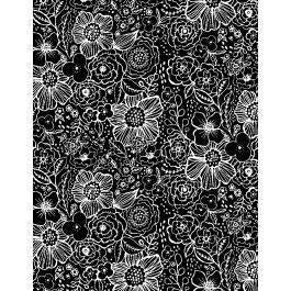 Night & Day Medium FloralBlack