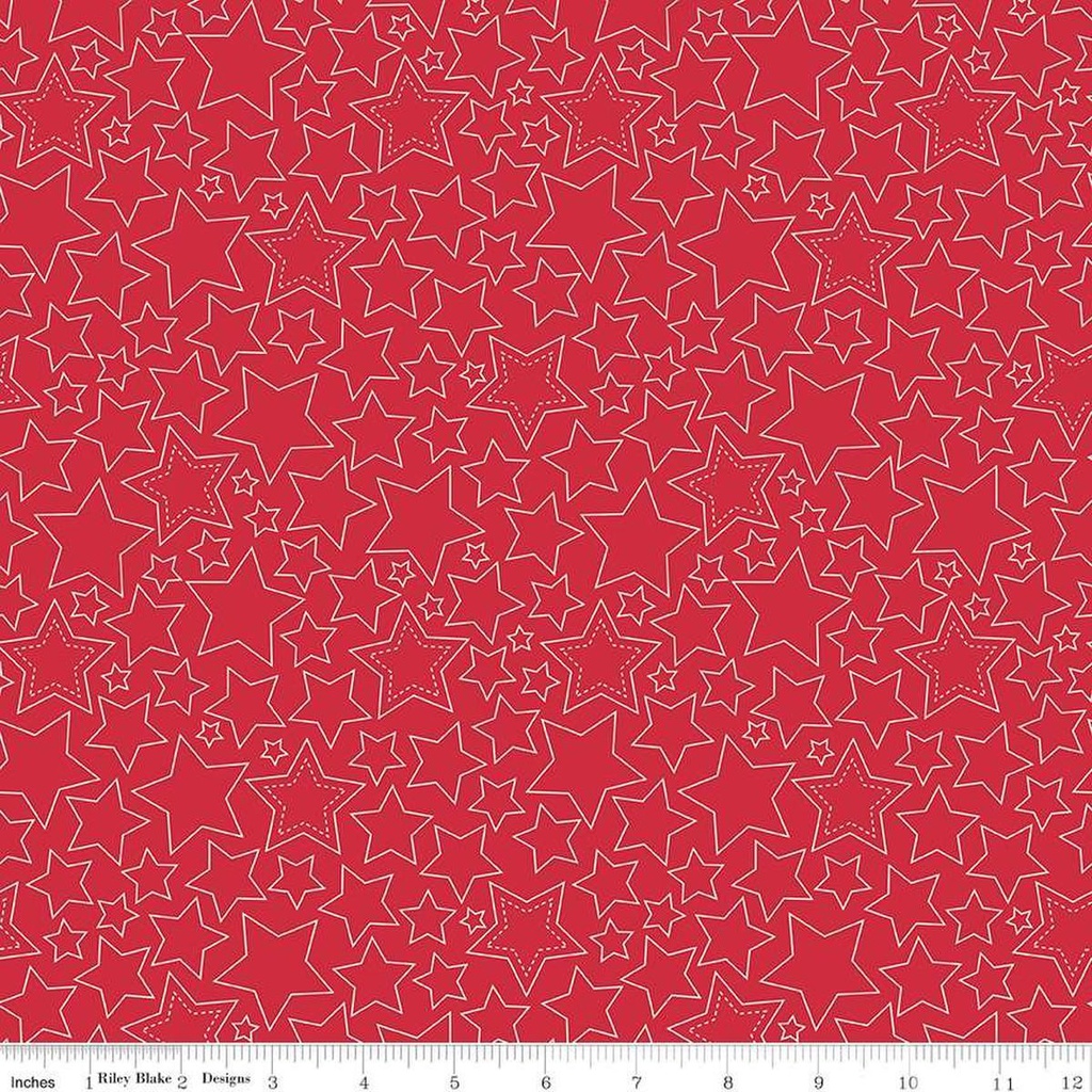 Sweet Freedom Stars Red