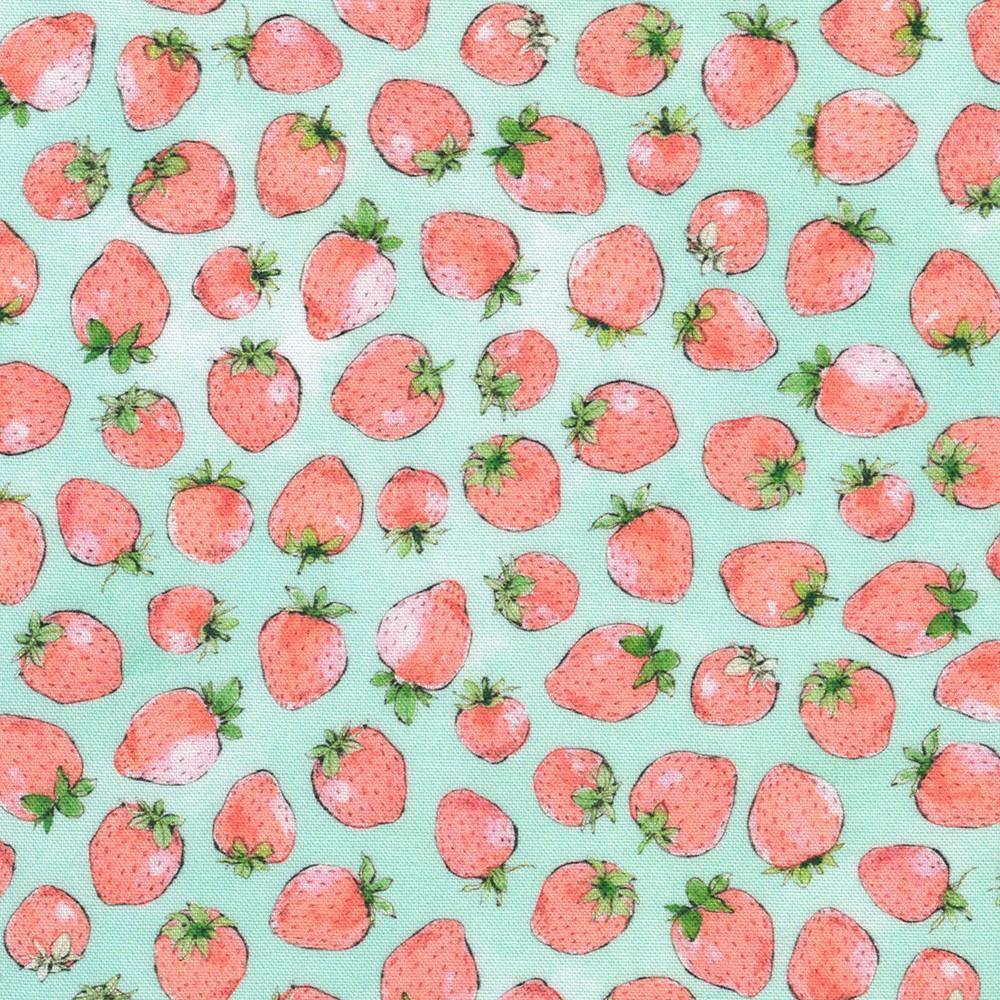 Strawberry Season Seafoam