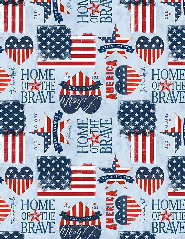 Hearts' Anthem Toss Blue