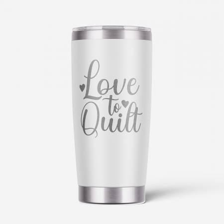 Love to Quilt Tumbler