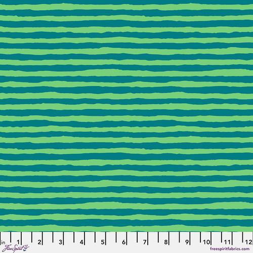 Brandon Mably Comb Stripe Teal