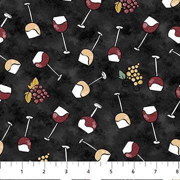 Whiskers & Wine Black Multi