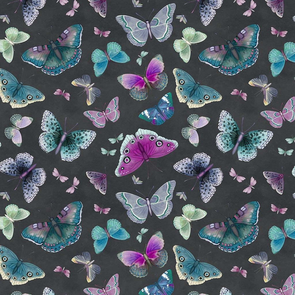 Midnight Garden Butterflies