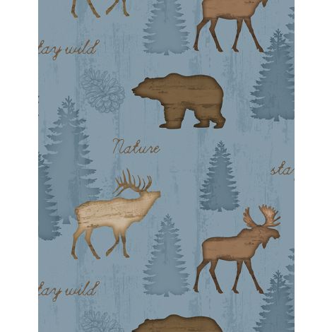 Wildlife Trail Scenic Blue