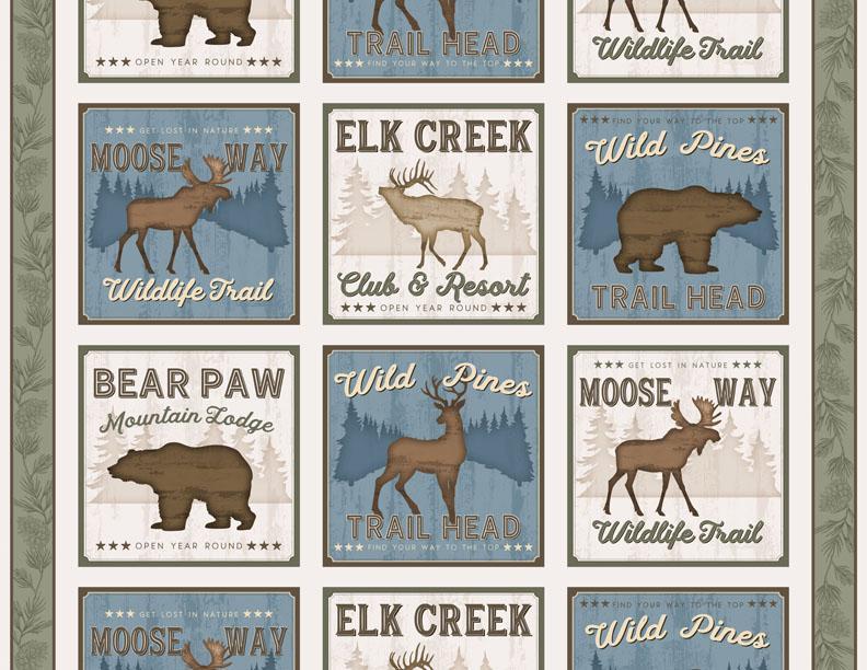 Wildlife Trail Panel 24"