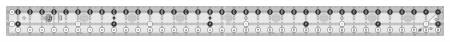 CGR Ruler 2.5" x 36.5" Yardstick