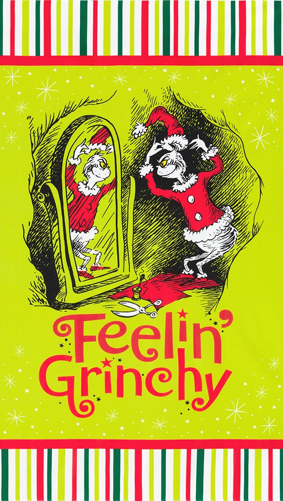 How the Grinch Stole Christmas Panel 24"