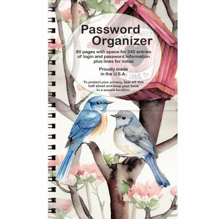 Password Book Bluebirds