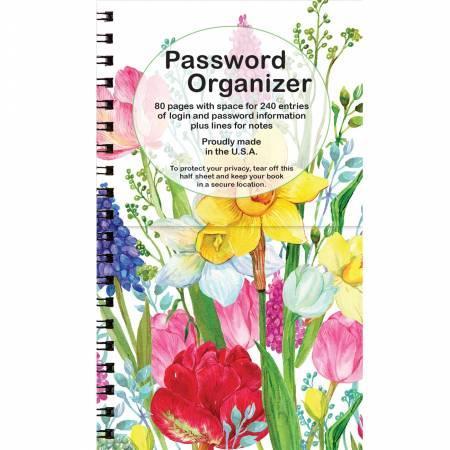 Password Book Bright Floral