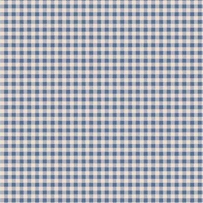 Gingham Blue