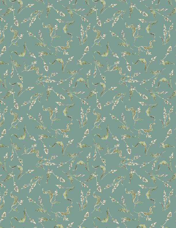 Season's Study Sm Floral Teal