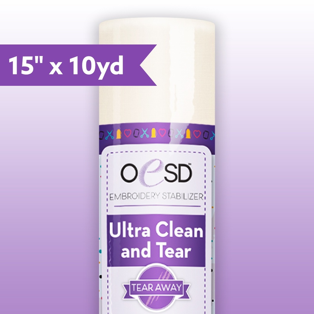 Ultra Clean&Tear 15"x10yd