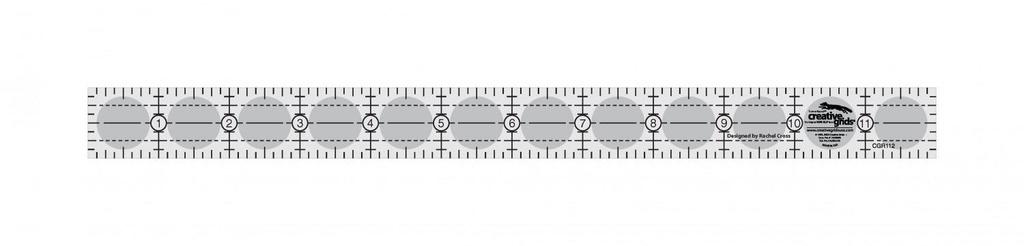 CGR Ruler 1" x 12"