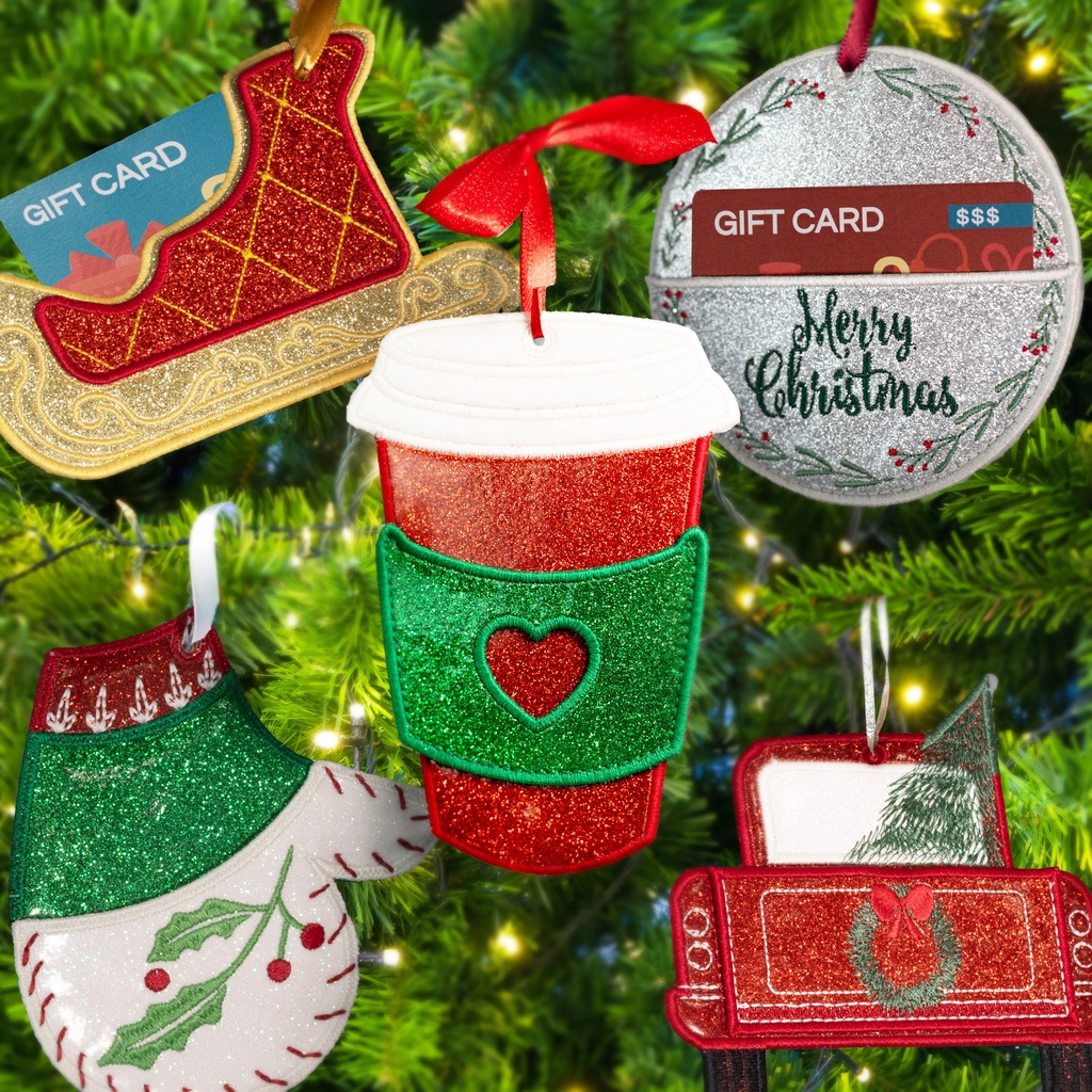 Ornament Gift Card Holders USB