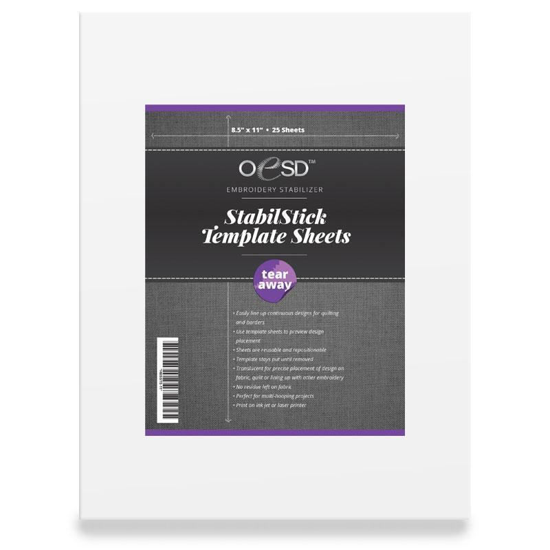 StabilStick Template Sheets