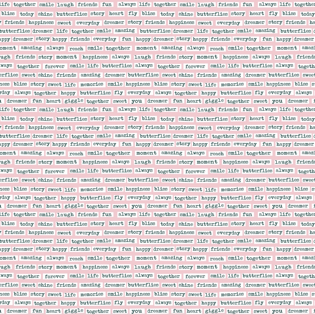 Vintage Charm Words