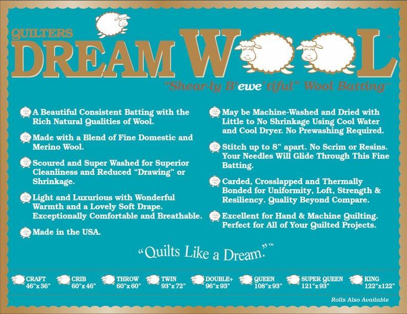 Dream Wool Twin 93"x72"