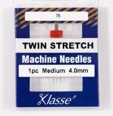 Klasse Twin Stretch Needle 4.0mm/75