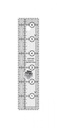 CGR Ruler 1.5" x 6.5"