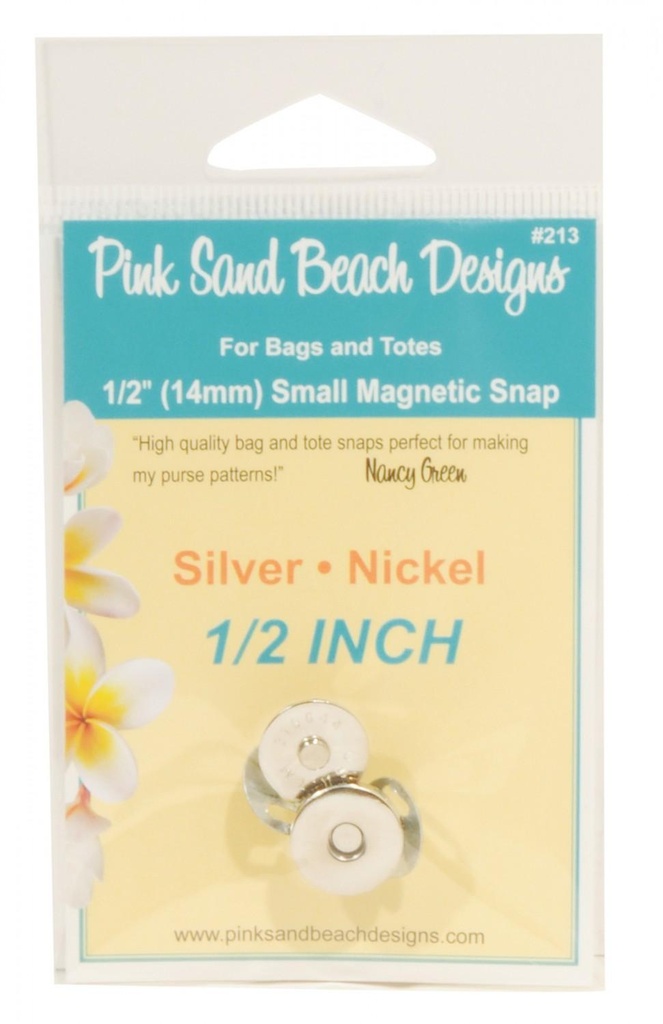 Mag. Snap 1/2"silver