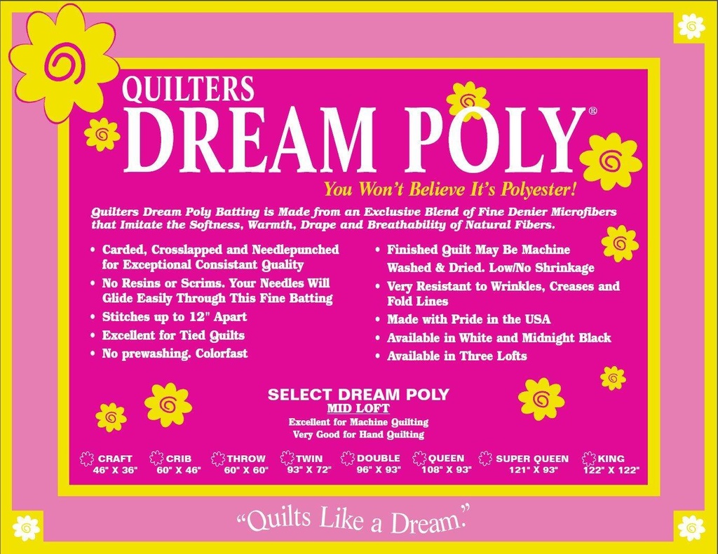 Poly Select White THROW 60"x60"