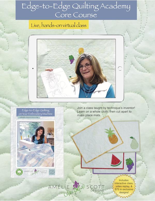 Edge-to-Edge Quilting Academy