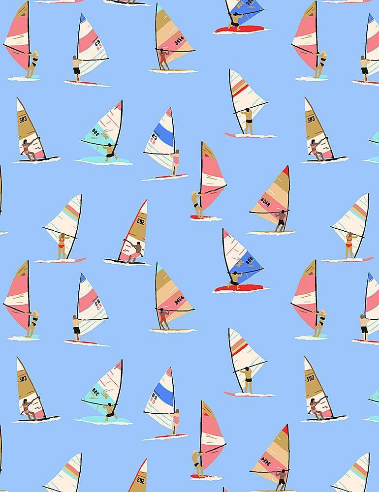 Sun of a Beach Windsurfers