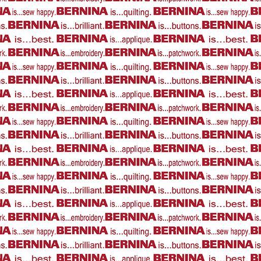 Bernina White/Red*