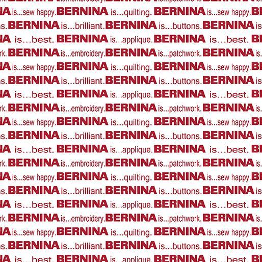 Bernina White/Red*