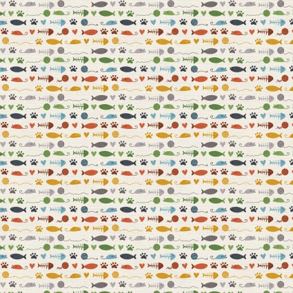 Here Kitty Kitty Toy Stripe