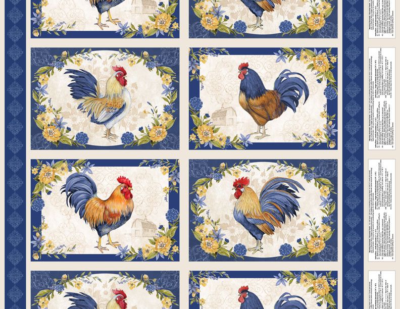 Morning Serenade Placemat Panel 24"