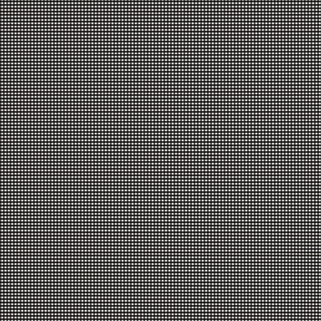 Micro Gingham Black