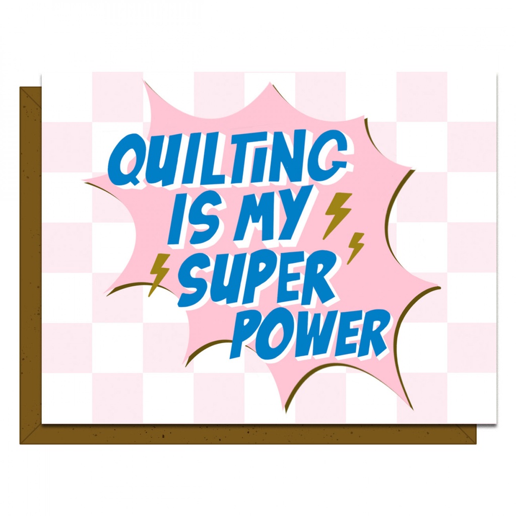 Super Power-Quilty Card