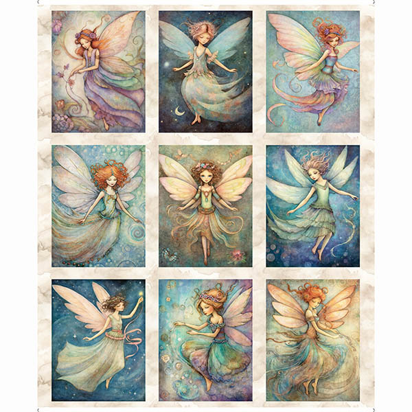 Enchanted Fairy 1 yard Panel