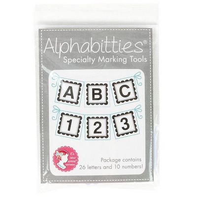 Alphabitties Marking Tools Grey