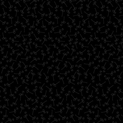 Back In Black Flamingos